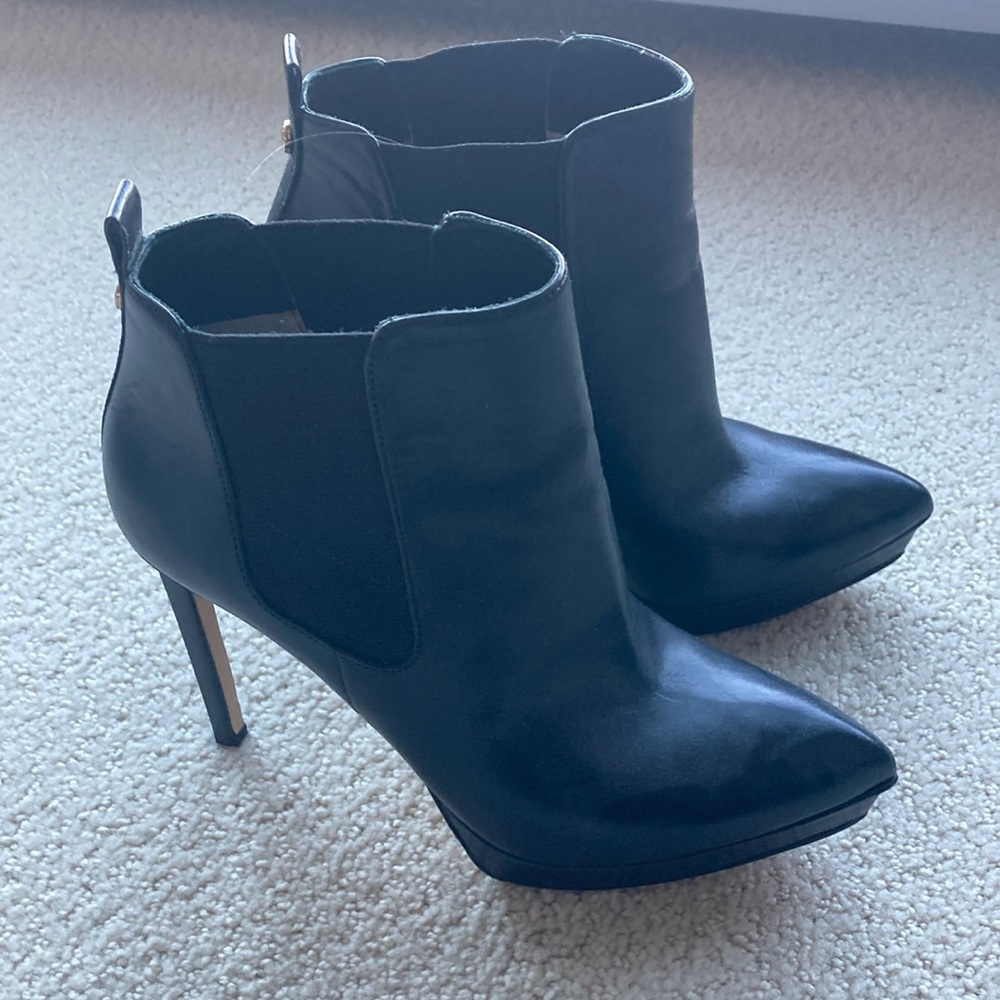 Michael Kors Black Heeled Boots